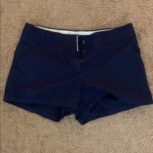 J Crew Chino Shorts Navy Size 2